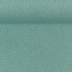 Baumwolle - Dotty mint